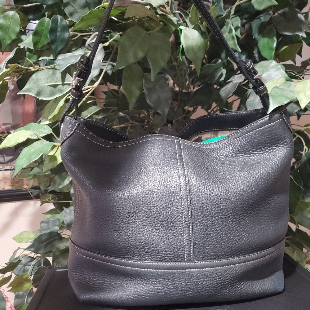 Navy Coach Purse